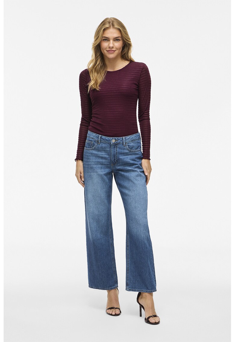 Oferte la Bluza slim fit Larine - Rosu inchis
