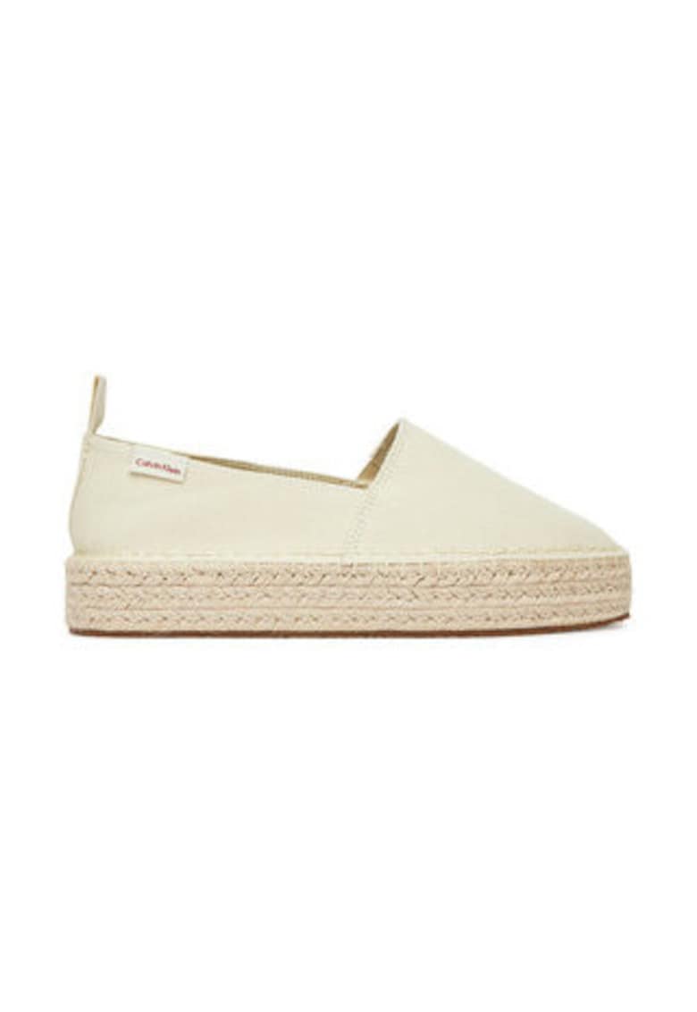 Oferte la Espadrile dama  material textil - bej
