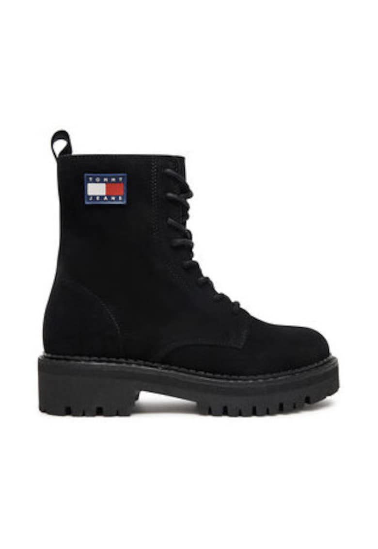 Oferte la Botine dama -  piele naturala - negru -