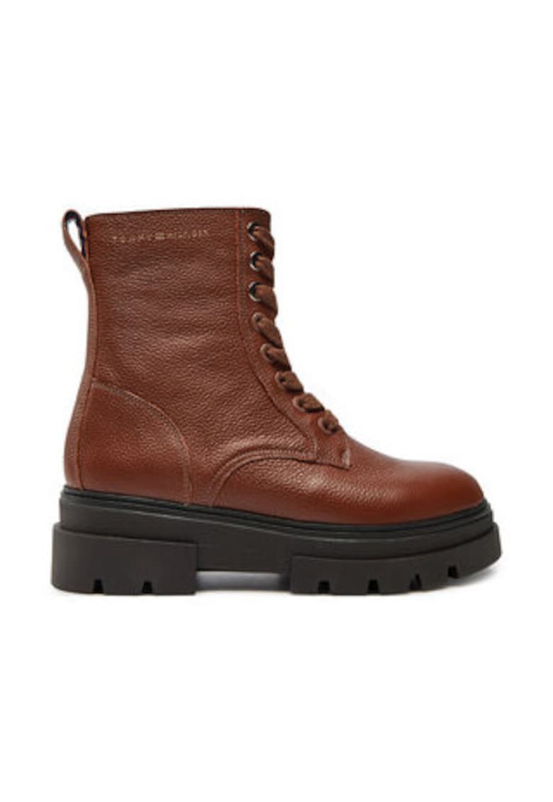Botine dama -  piele naturala - maro