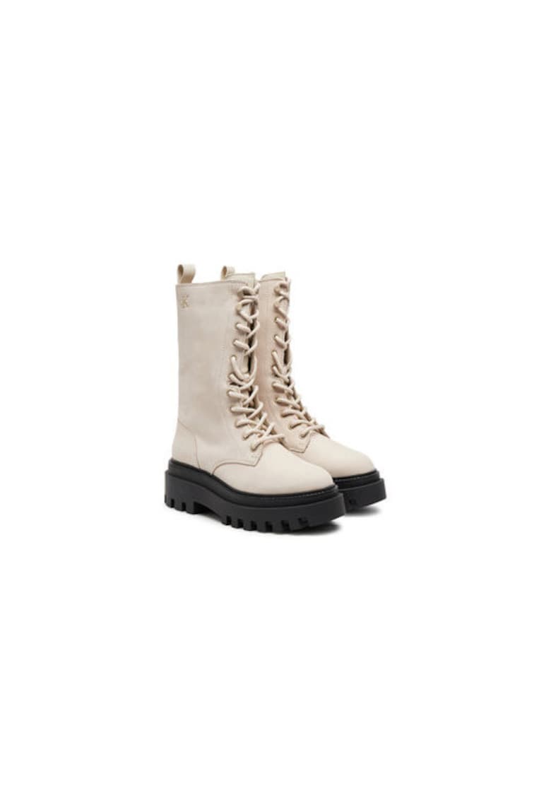 Oferte la Ghete dama -  304227219 - piele naturala - bej