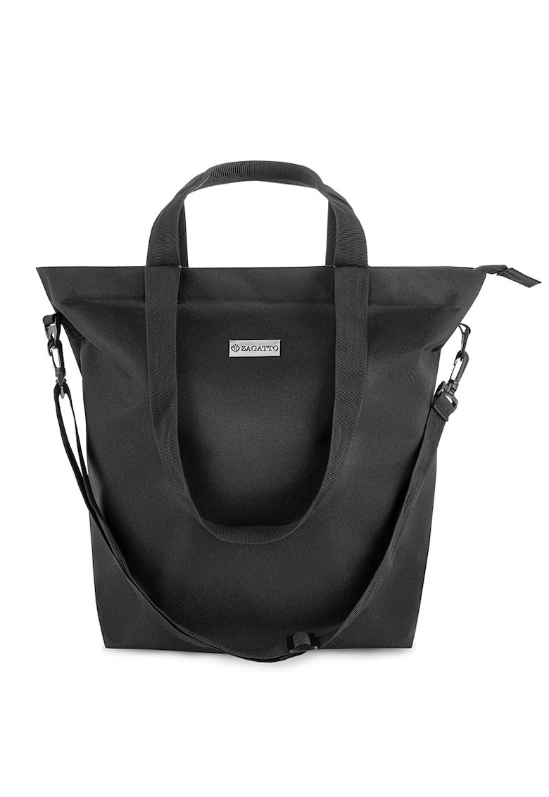 Oferte la Geanta dama umar - Neagra - Shopper - Dimensiuni 48x41x17 cm - ZG621