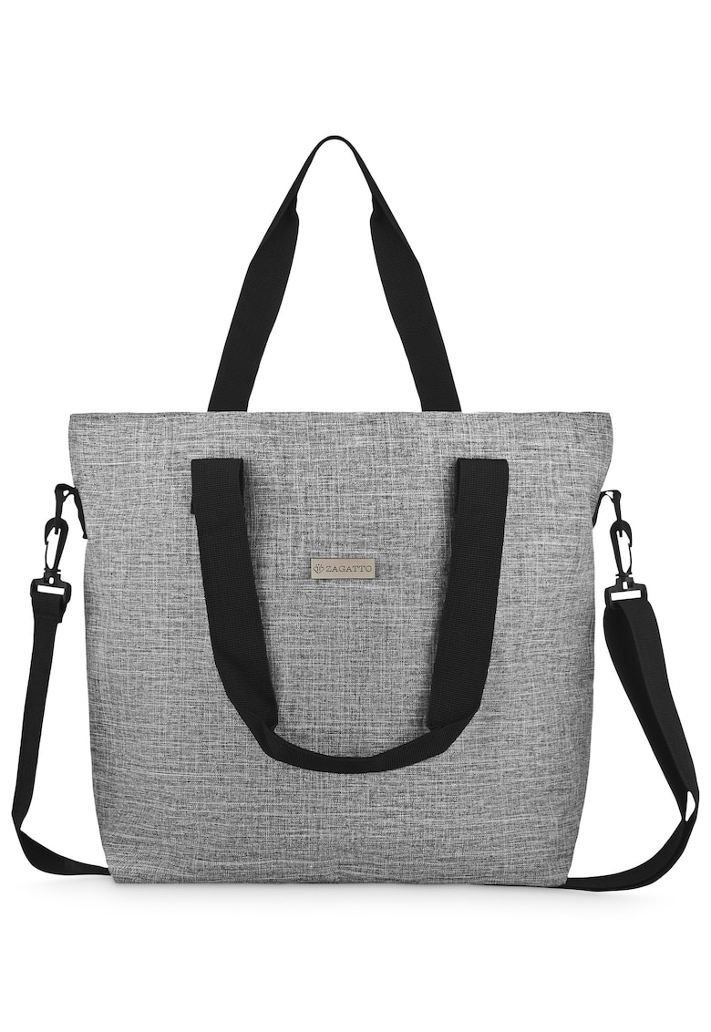Oferte la Geanta dama umar - Gri - Shopper - Dimensiuni 43x34x17 cm - ZG741