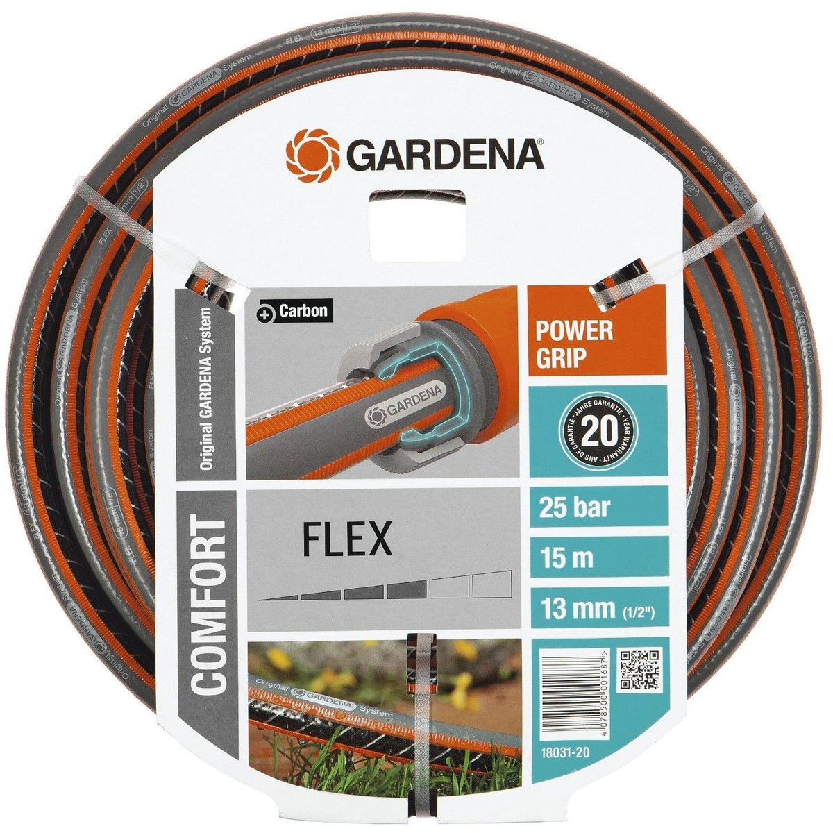 Oferte la Furtun gradina Flex Comfort  1/2 -13 mm, 15 m, cu sistem de prindere