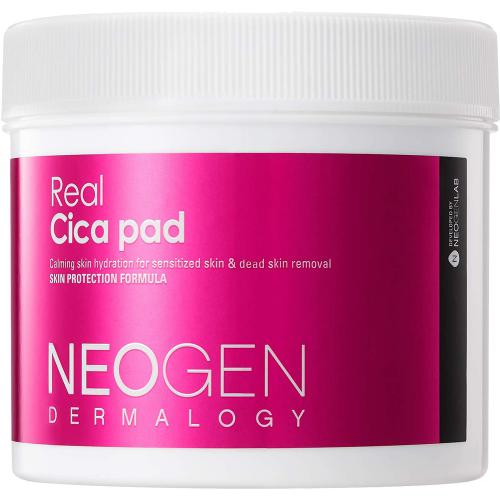 NEOGEN Dermalogy Real Cica Pad Exfoliant dischete cu extract de Centella Asiatica 150 ml