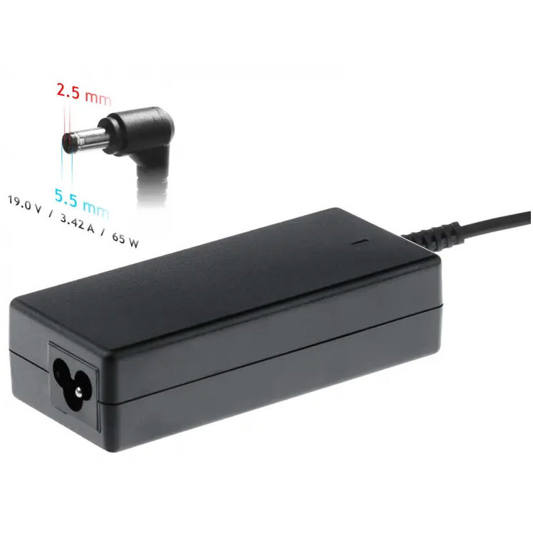 Oferte la Incarcator laptop AK-ND-01 AK-ND-01 19V/3.42A 65W 5.5x2.5 mm ASUS/TOSHIBA/LENO