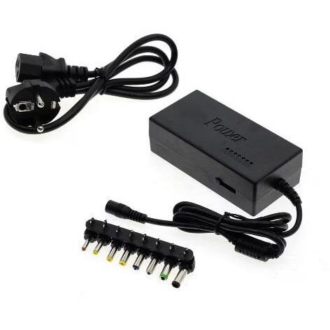 Oferte la Incarcator Laptop Universal 12V-24V 120W Alimentare la Priza 8 Conectori Negru