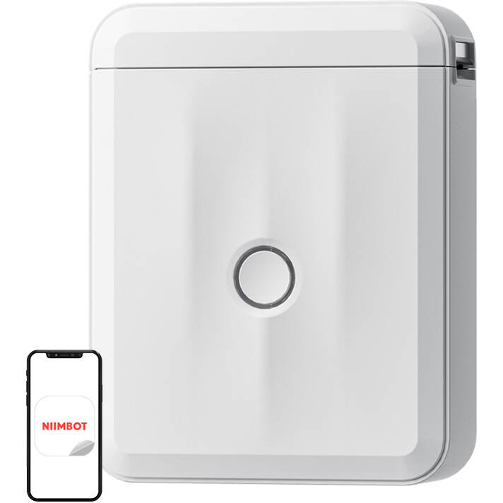 Oferte la Imprimanta Portabila D110M  Etichete  203DPI  1500mAh Bluetooth USB-C 4dBm Alb