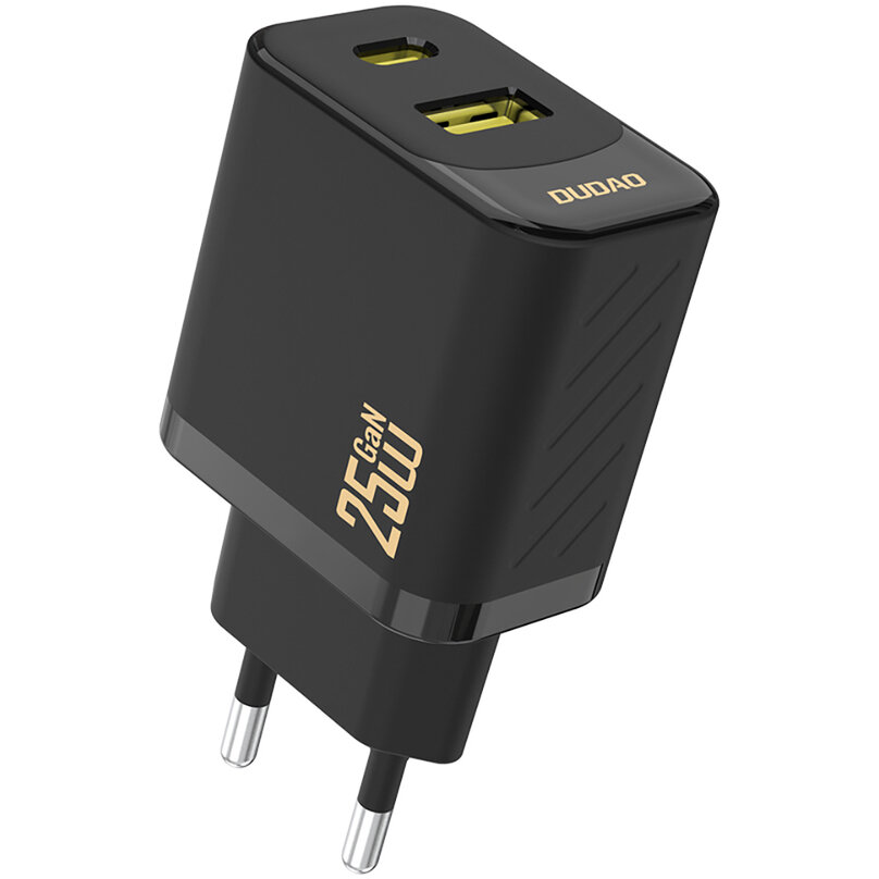Oferte la Incarcator A26T, 25W, 1xUSB-C, 1xUSB-A, Fast Charging, Negru