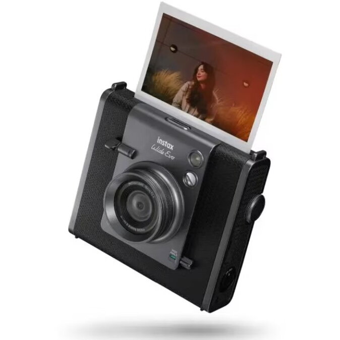 Oferte la Aparat Foto Instant Instax Wide Evo Black