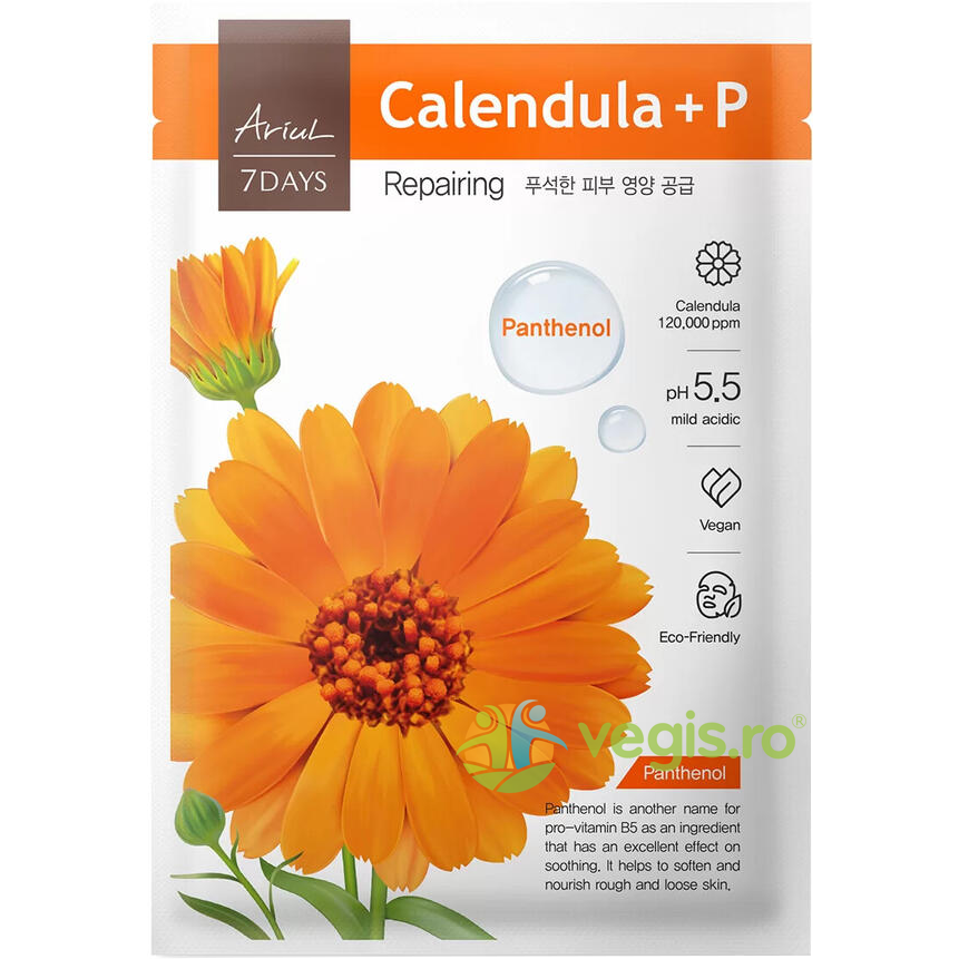 Oferte la Masca cu Galbenele si Panthenol 7Days Plus 23ml
