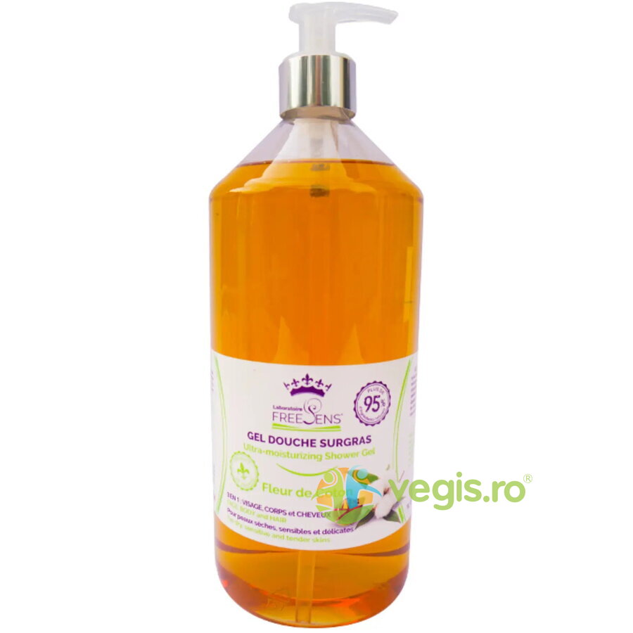 Oferte la Gel de Dus Ultrahidratant 3 in 1 pentru Fata, Corp si Par cu Parfum de Floare de Bumbac 1L