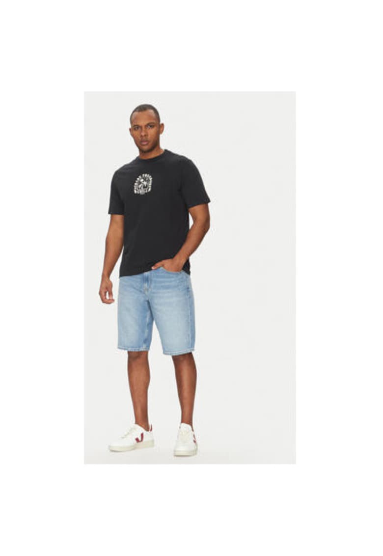 Oferte la Tricou barbati  20718312 - Bumbac - Negru - Negru