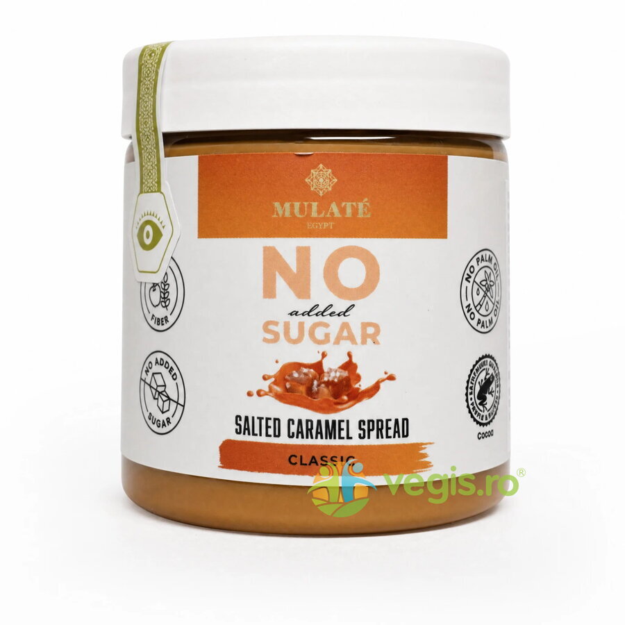 Oferte la Crema Tartinabila cu Caramel Sarat fara Zahar Adaugat 230g