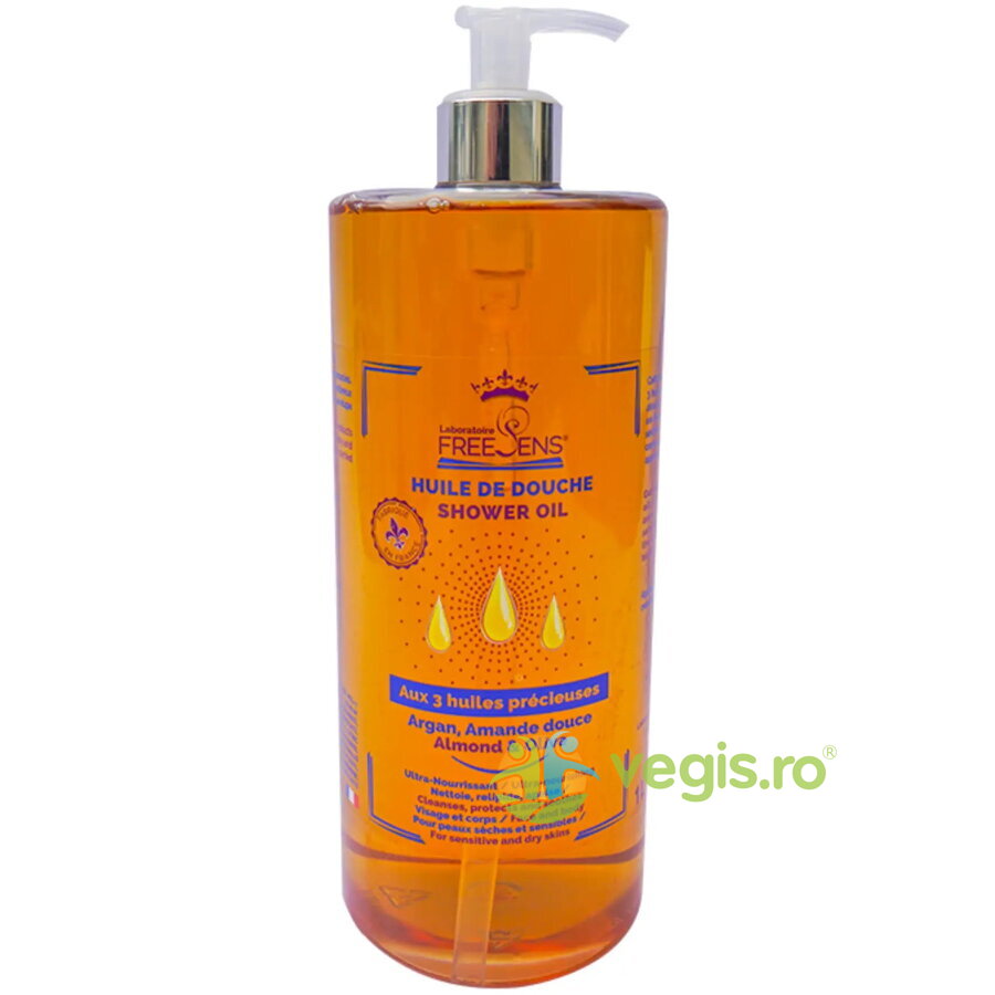 Oferte la Ulei de Dus Ultrahranitor cu 3 Uleiuri Pretioase de Argan, Migdale Dulci si Masline 400ml