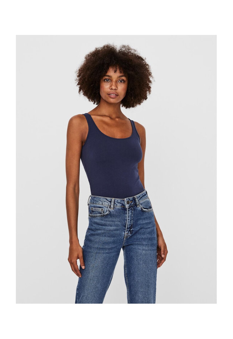Oferte la Tricou dama -  301752288 - Bumbac - Albastru - Albastru