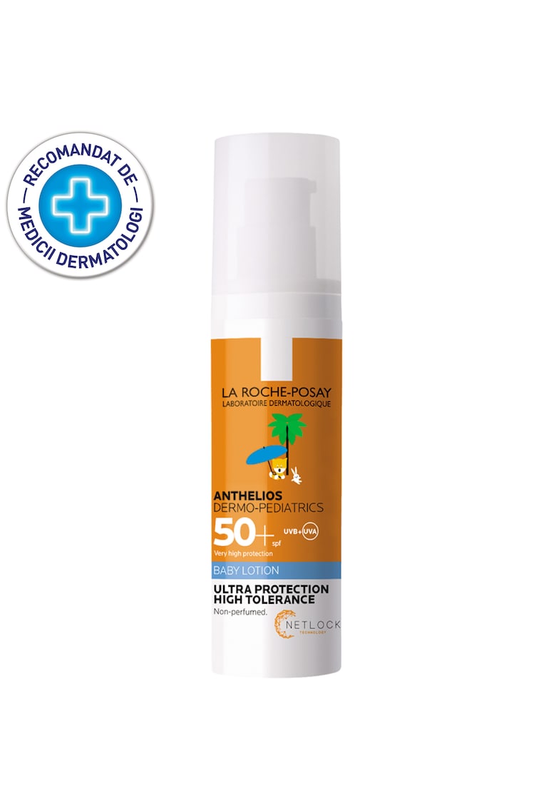 Oferte la Lapte cu protectie solara pentru fata si corp  Anthelios Dermo-Pediatrics SPF 50+ - pentru bebelusi - 50 ml