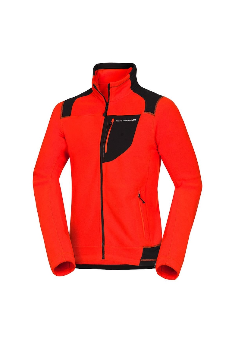 Oferte la Bluza din fleece NorthPolar pentru barbati Bendik - Rosu