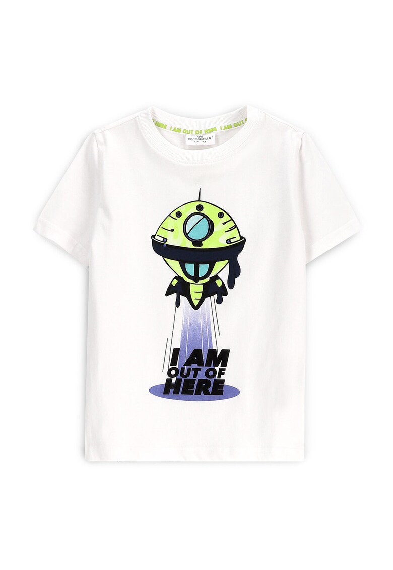 Oferte la Tricou baieti  WC5143202CBK - Bumbac - Alb - Alb