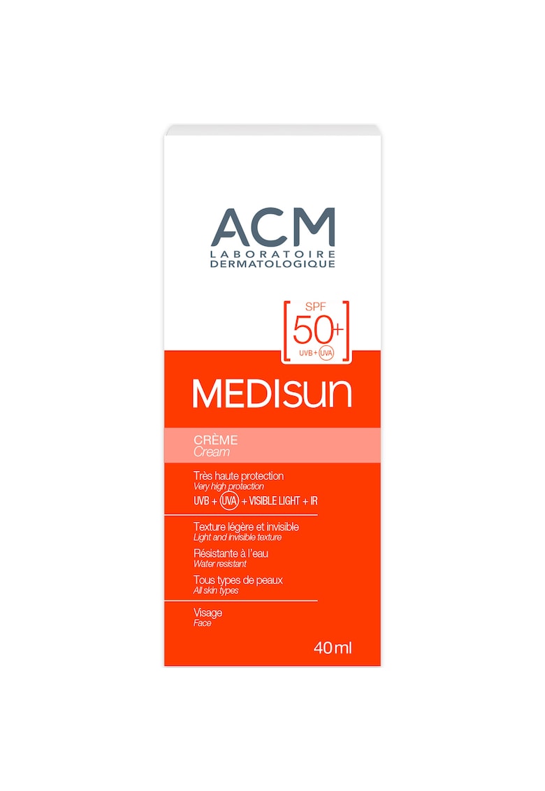 Oferte la Crema pentru protectie solara ACM Medisun SPF50+ - 40 ml