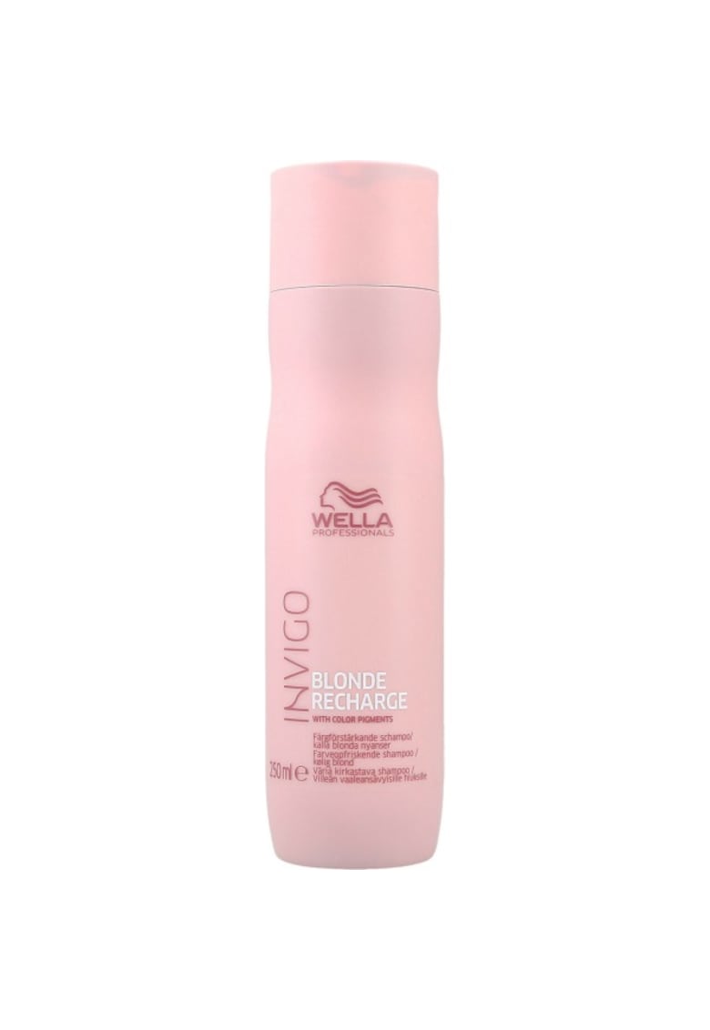 Oferte la Sampon Wella Professionals Invigo Color Recharge Cool Blonde pentru neutralizarea tonurilor de galben - 250 ml