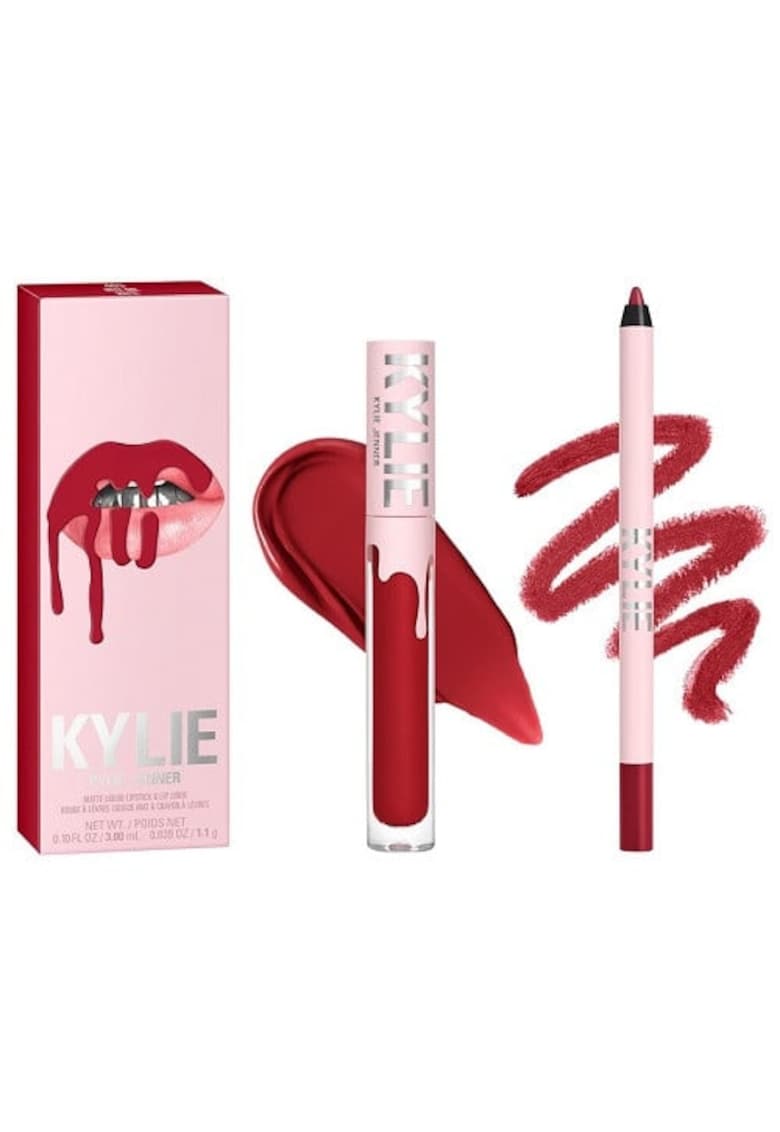 Oferte la Set ruj de buze si creion -  Matte Lip Kit - 403