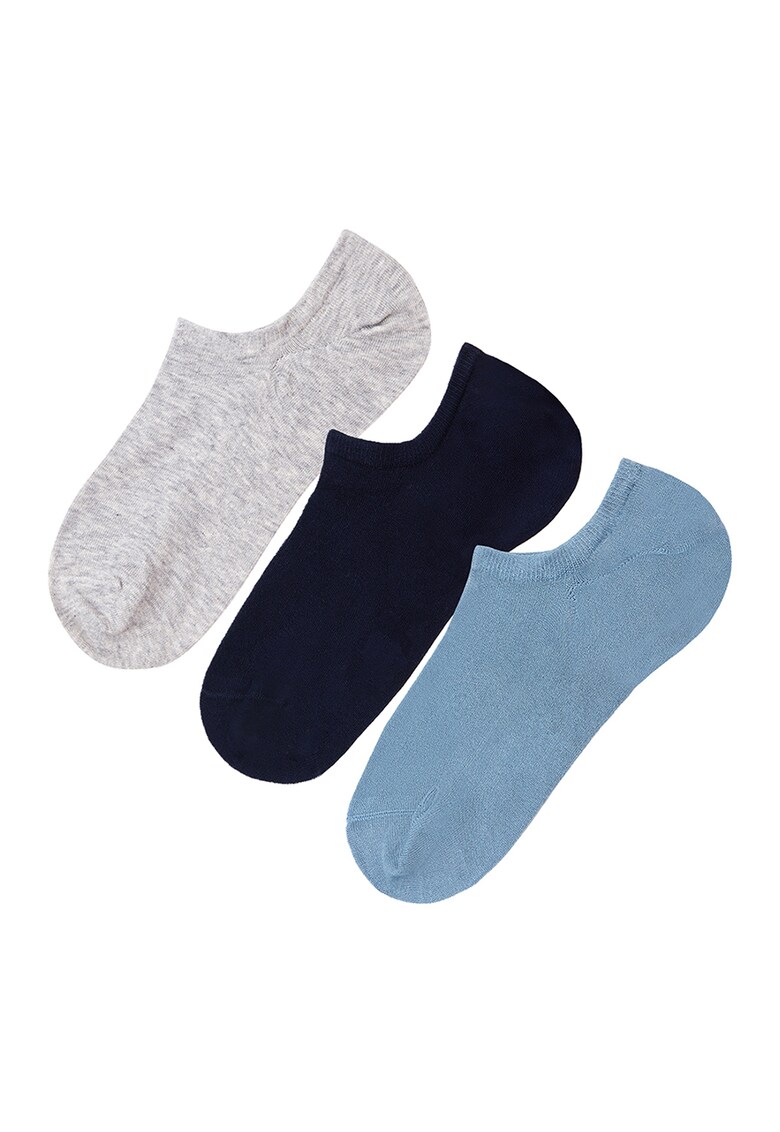 Oferte la Set de sosete foarte scurte uni - 3 perechi