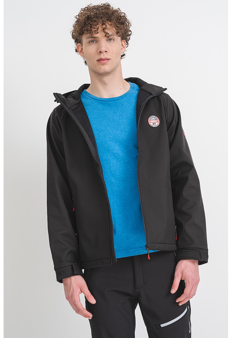 Oferte la Jacheta cu gluga Tamigo Badge - Negru