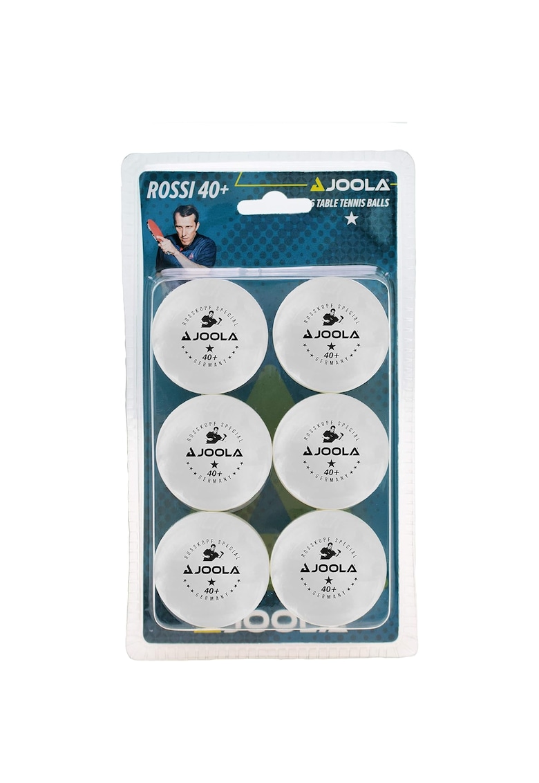 Oferte la Set 6 mingi tenis de masa  40+ mm - alb