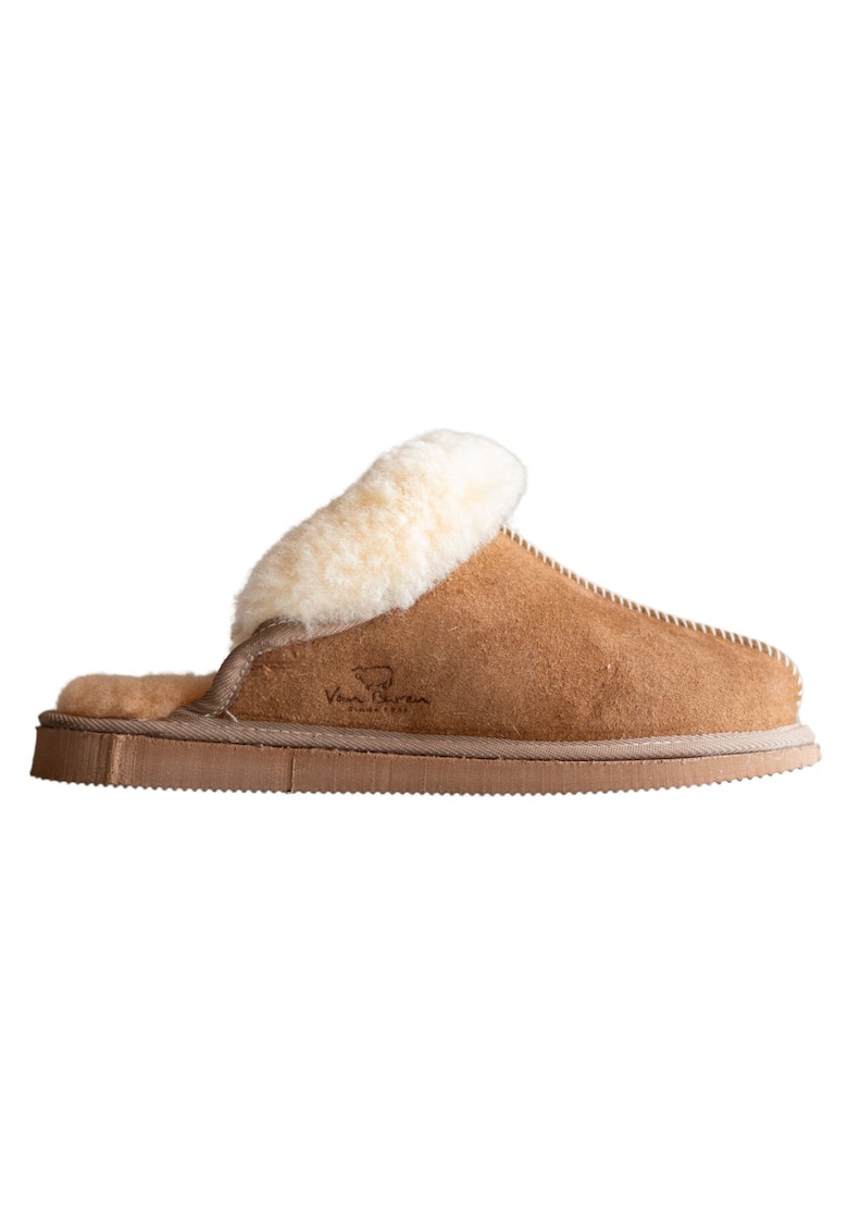 Oferte la Papuci dama  piele - 86577 - Maro