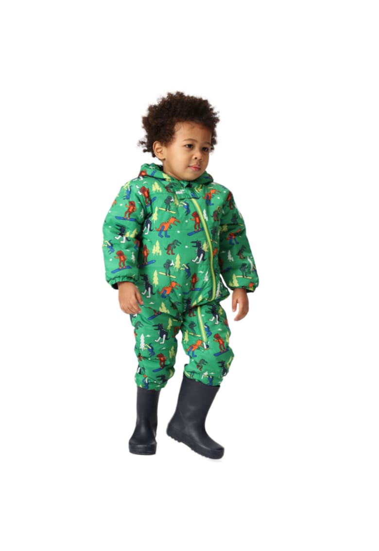 Oferte la Costum de iarna copii  Bambino II - poliester - verde