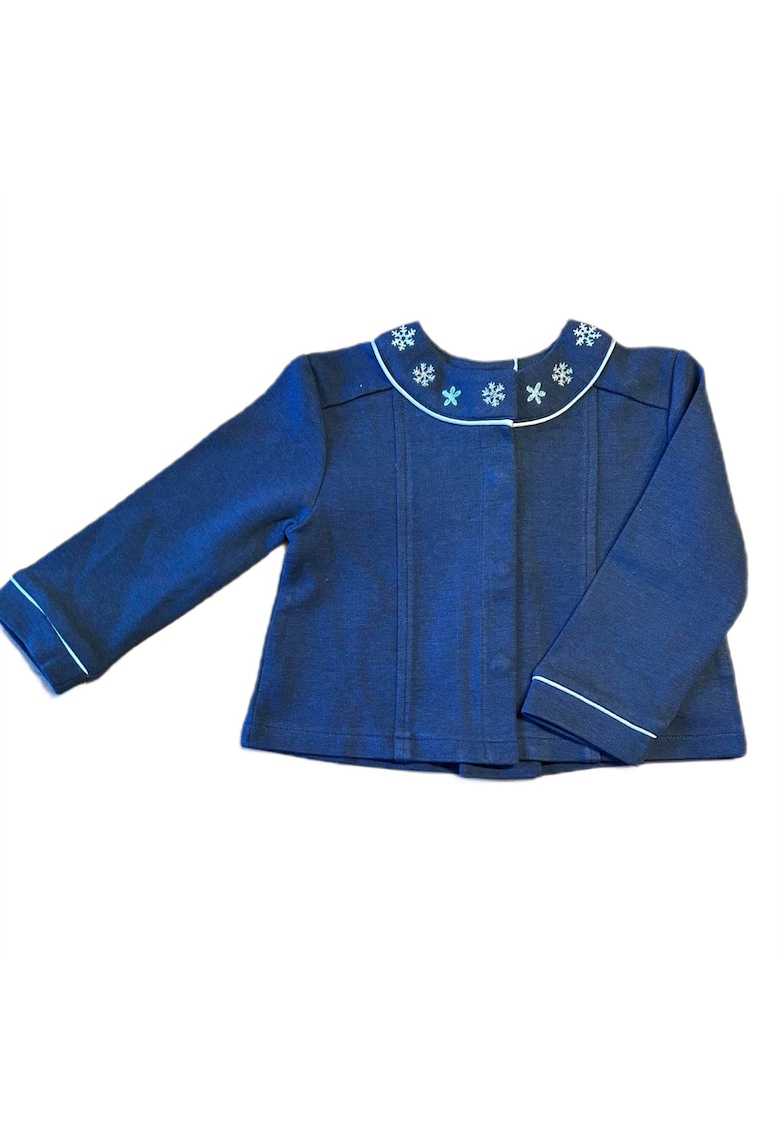 Oferte la Pulover fete -  Bumbac/Viscoza - Bleumarin