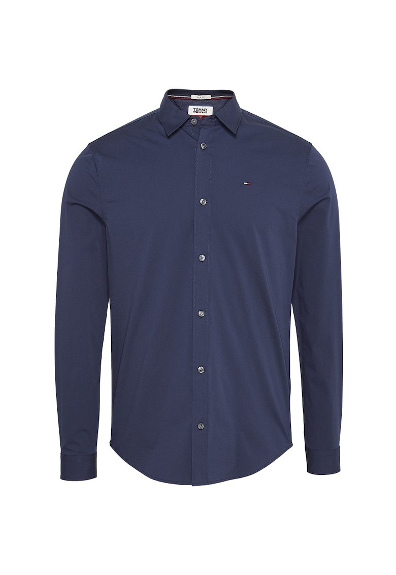Oferte la Camasa slim fit - Bleumarin