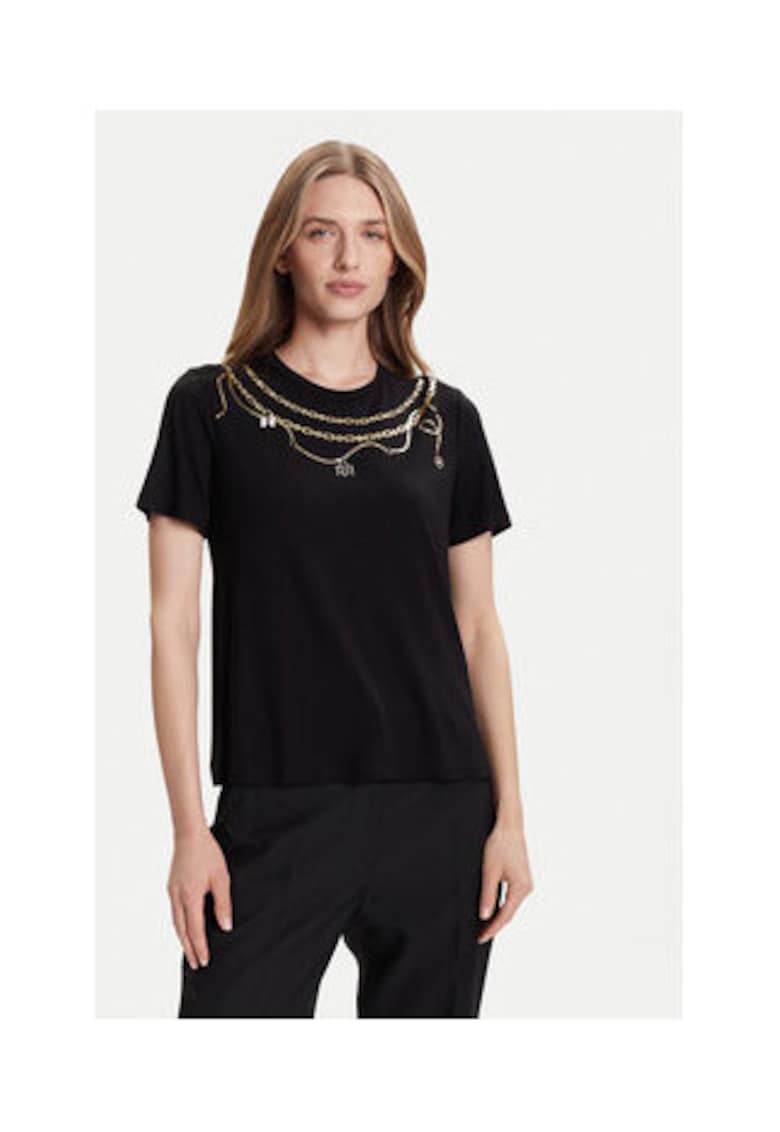 Oferte la Tricou dama -  negru - 96% viscoza - 4% elastan