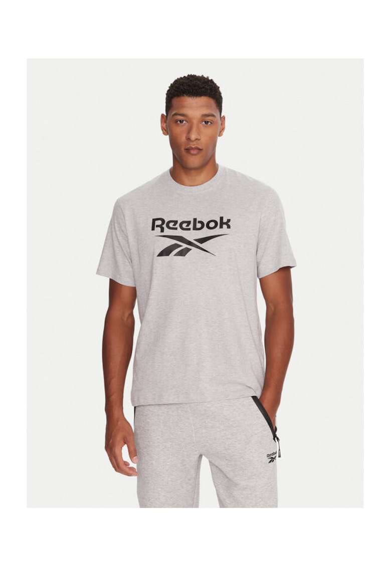 Oferte la Tricou Barbati -  Gri - 88% bumbac - 12% poliester
