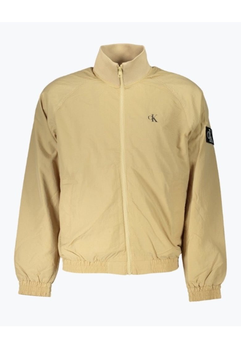 Oferte la Jacheta barbati Harrington cu croiala Regular Fit si logo bej - Bej