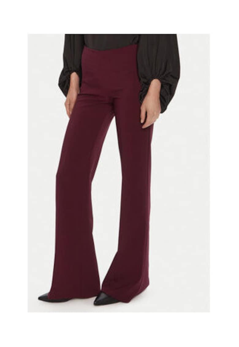Oferte la Pantaloni dama -  palazzo - bordeaux - poliester 90% - elastan 10%