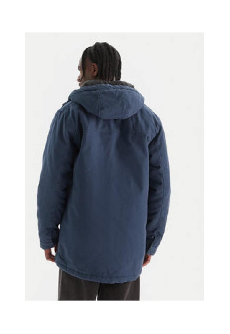 Oferte la Parka barbati -  bleumarin - 100% bumbac -