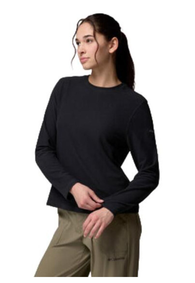 Bluza dama -  Poliester/Elastan - Negru