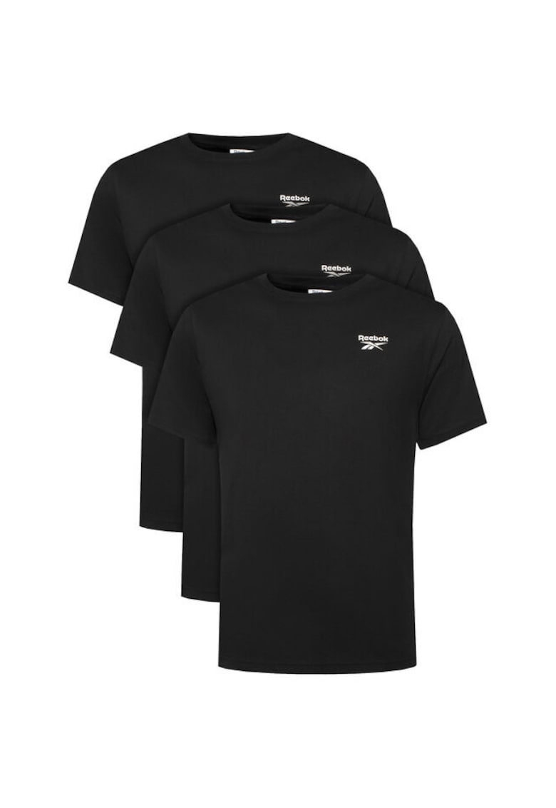 Set 3 tricouri barbati -  negru - 100% bumbac