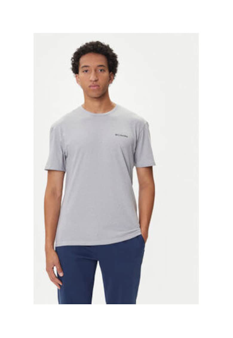Oferte la Tricou barbati -  Gri - 100% bumbac organic -