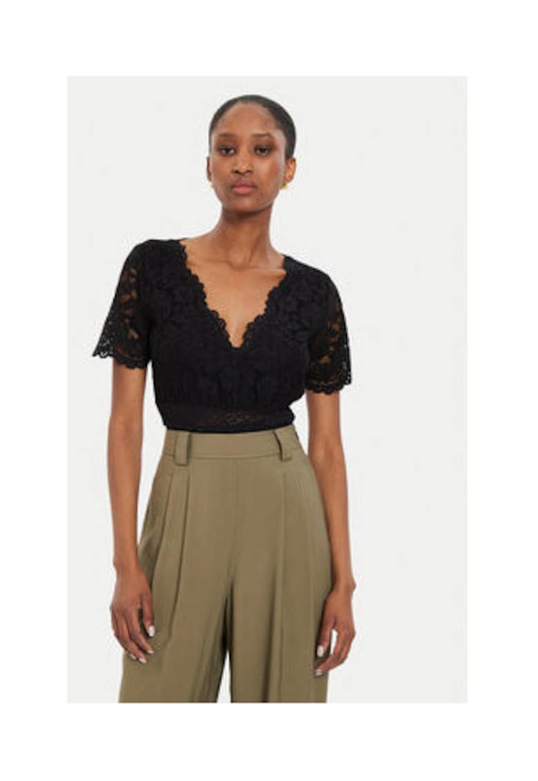 Oferte la Body de dama -  Negru - 95% viscoza - 5% elastan -