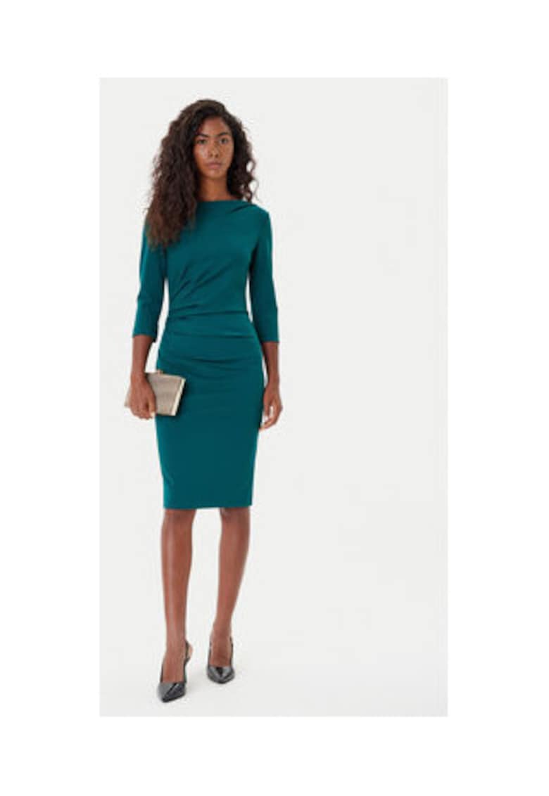 Rochie cocktail Dama -  Verde - poliester - elastan