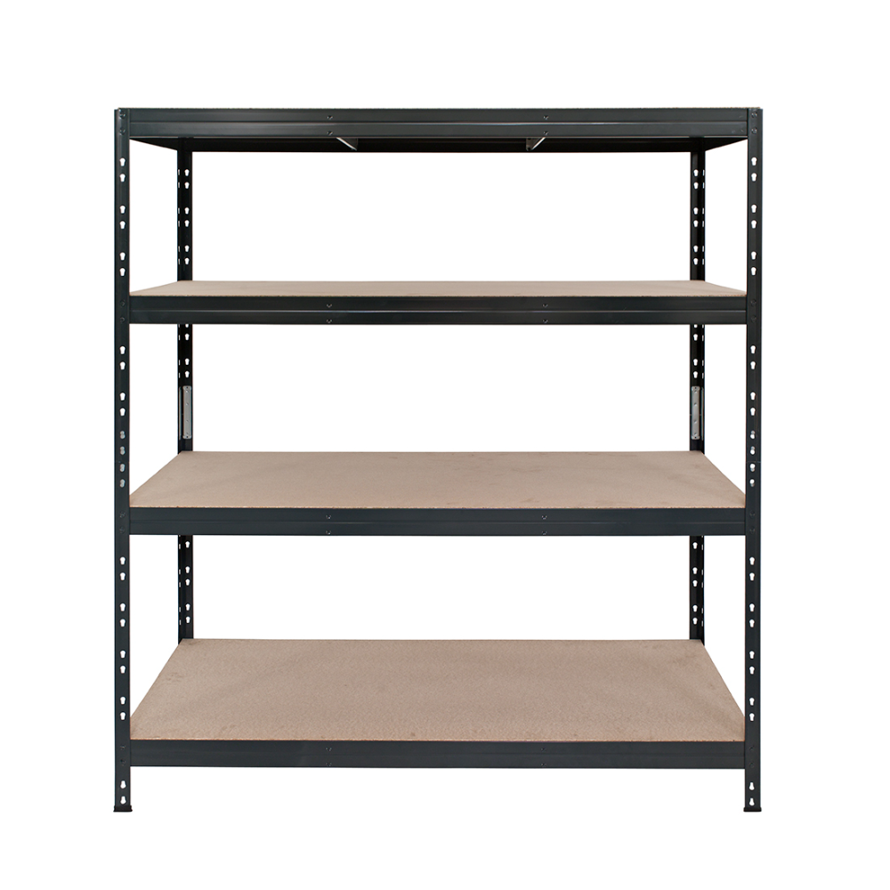 Oferte la Raft Ar Shelving, lemn si metal, gri, 180 x 160 x 60 cm