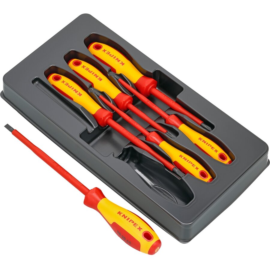 Oferte la Surubelnita screwdriver set 00 20 12 V01 VDE (red/yellow, 6 pieces)