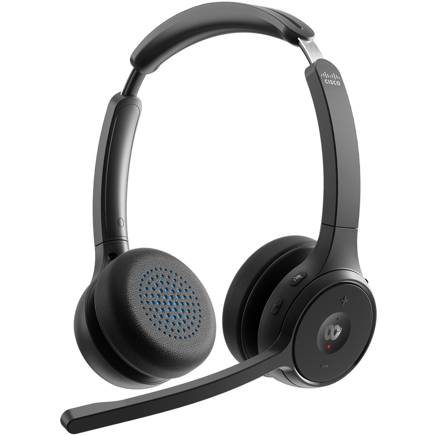 Oferte la Casti 722 WIRELESS DUAL ON-EAR/HEADSET USB-A BUNDLE-CARBON Negru