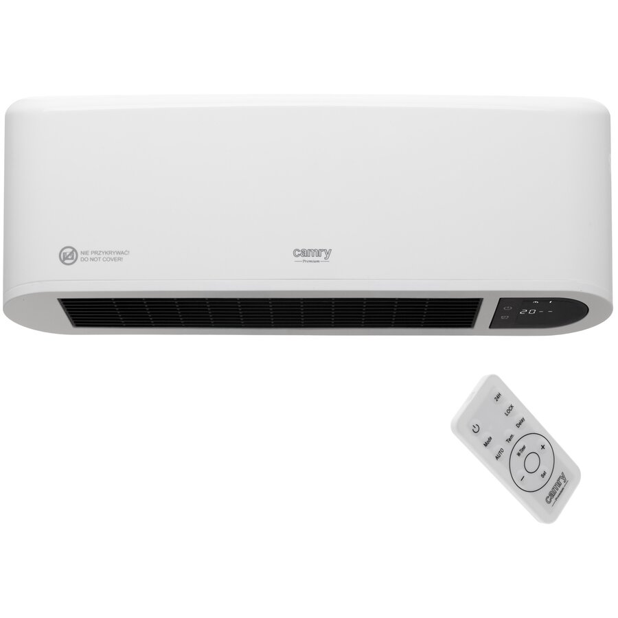 Oferte la Aeroterma Perdea de Aer CR 7753 Display LED Montare pe Perete Telecomanda Alb