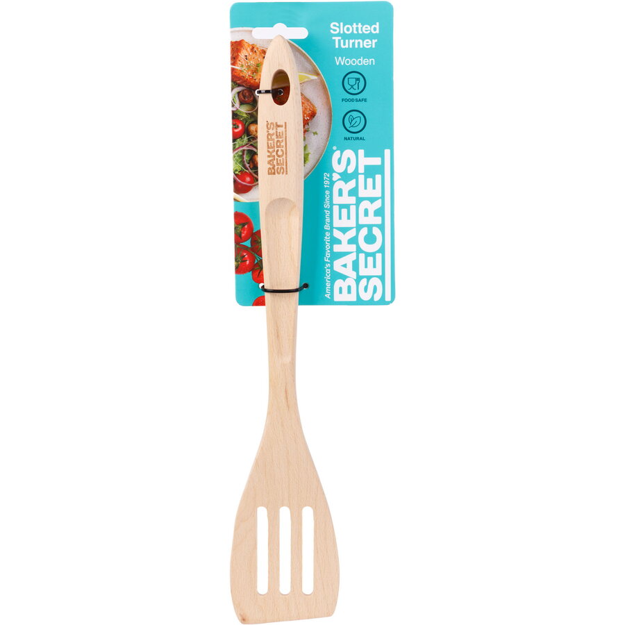Oferte la Spatula Bucatarie Lemn Fag cu Fante 33cm