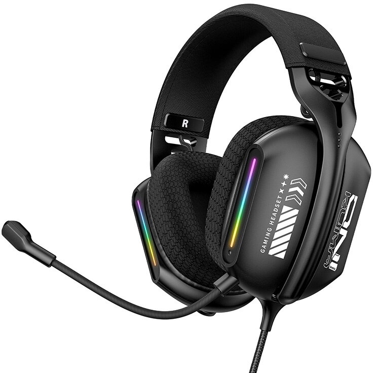 Oferte la Casti Gaming cu Fir X12 USB / 3.5MM Negru