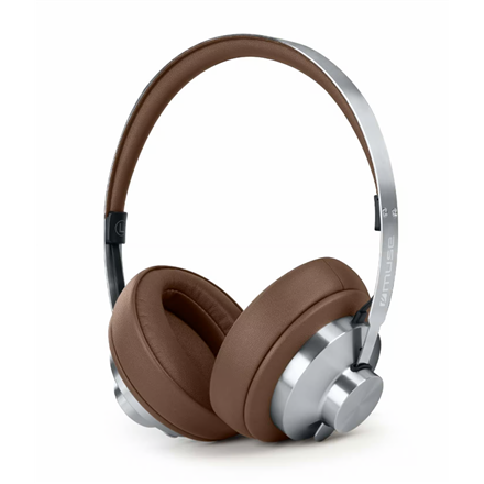 Oferte la Casti Wireless M-298 SBR Bluetooth ANC Autonomie pana la 65 Ore Maro/Argintiu